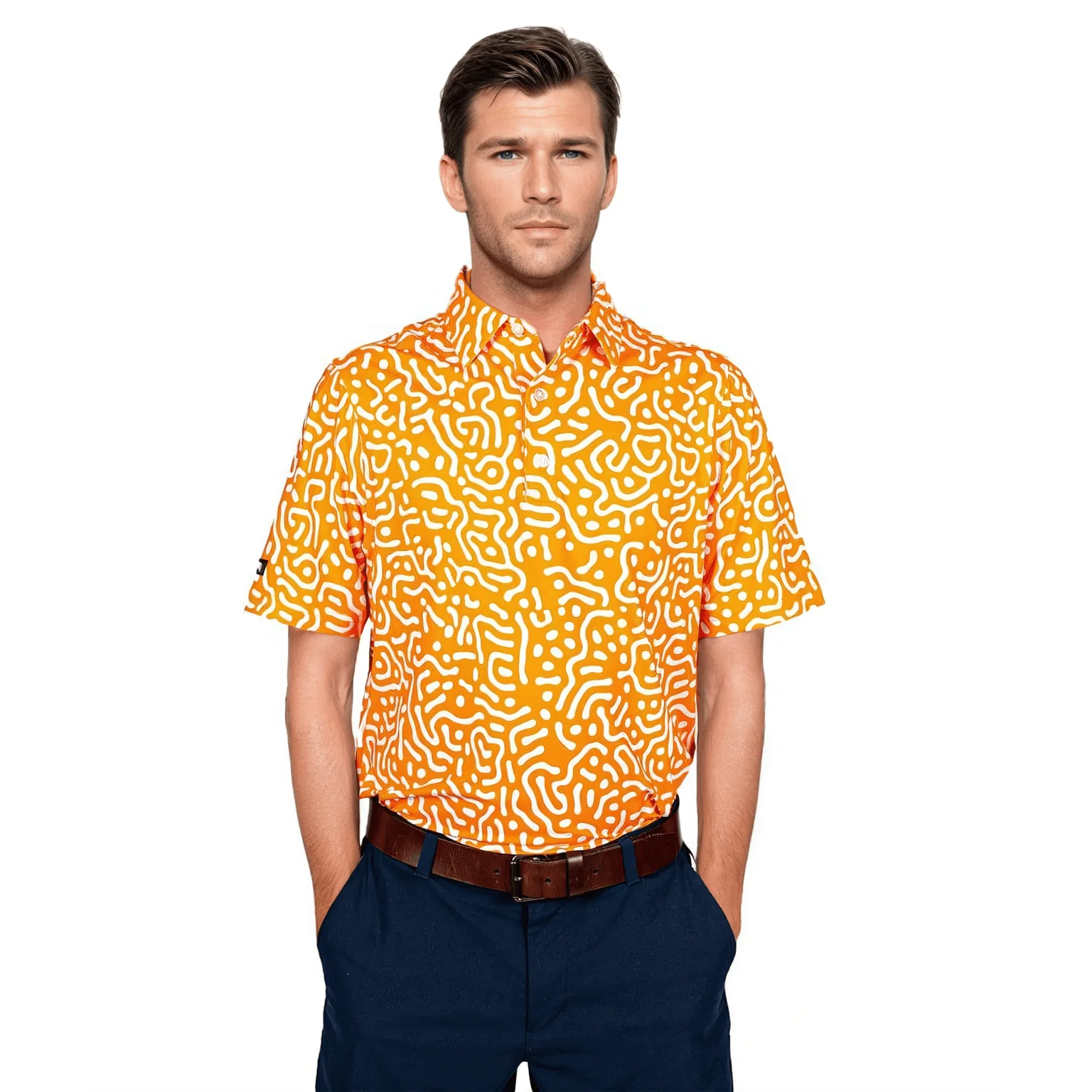 Wrong Fairway Men's Polo - Image 2