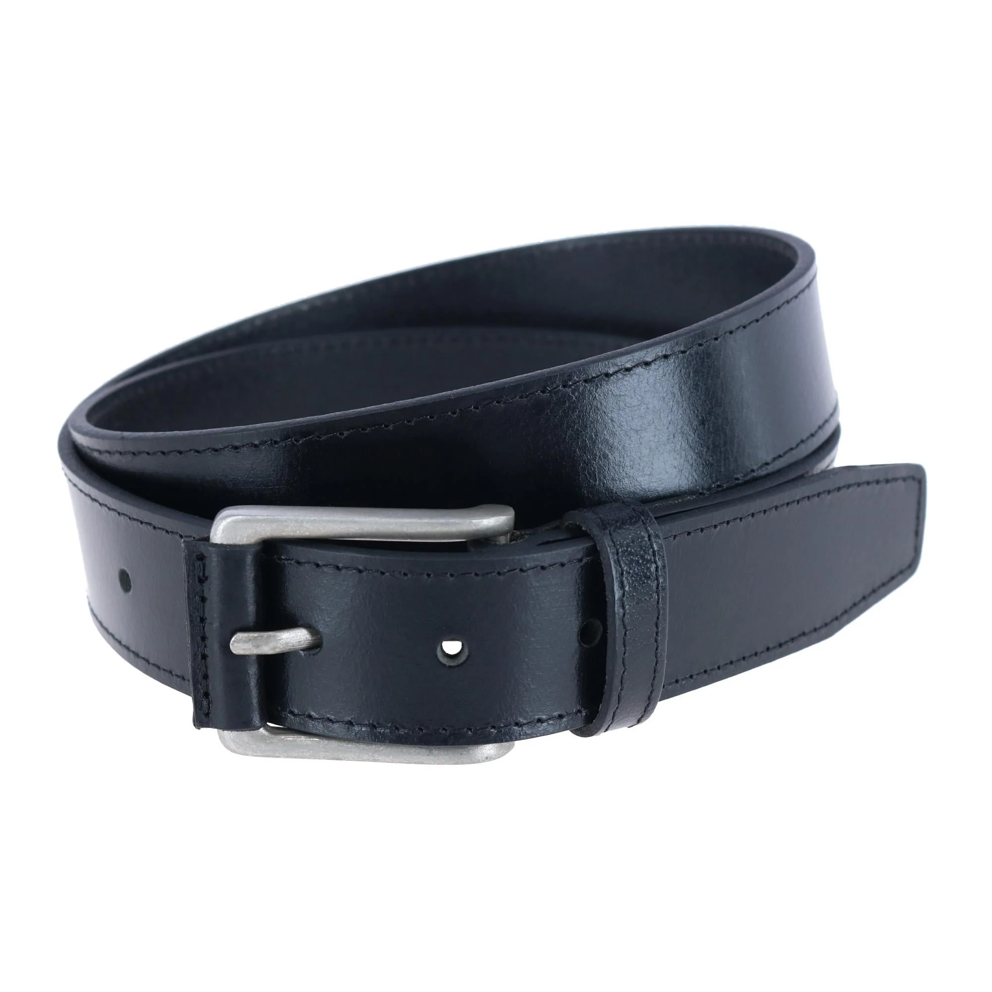 Wyatt 35mm Genuine Leather Casual Jean Belt - Image 2